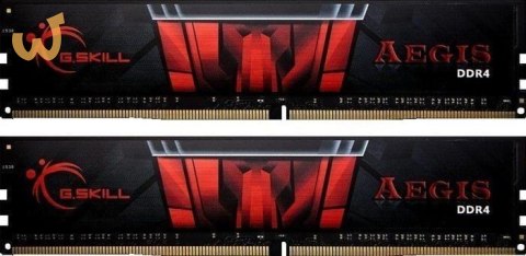 Pamięć G.SKILL Aegis F4-3000C16D-32GISB (DDR4 DIMM; 2 x 16 GB; 3000 MHz; CL16) Pamięć G.SKILL Aegis F4-3000C16D-32GISB (DDR4 DIMM; 2 x 16 GB; 3000 MHz; CL16)