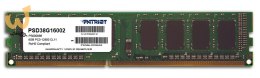 Pamięć Patriot Memory Signature PSD38G16002 (DDR3 DIMM; 1 x 8 GB; 1600 MHz; CL11)