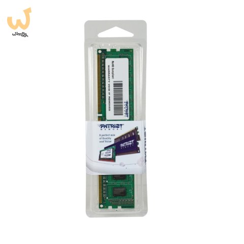 Pamięć Patriot Memory Signature PSD38G16002 (DDR3 DIMM; 1 x 8 GB; 1600 MHz; CL11) Pamięć Patriot Memory Signature PSD38G16002 (DDR3 DIMM; 1 x 8 GB; 1600 MHz; CL11)