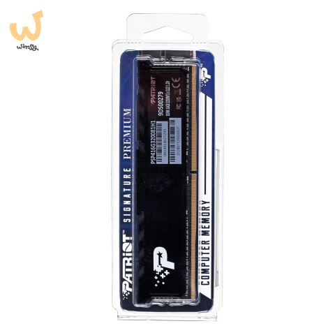 Patriot DDR4 Premium Black 16GB 3200MHz Radiator 1 Rank Patriot DDR4 Premium Black 16GB 3200MHz Radiator 1 Rank