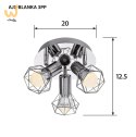 Plafon Activejet AJE-BLANKA 3PP (120 W; E14 x 3)