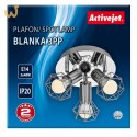 Plafon Activejet AJE-BLANKA 3PP (120 W; E14 x 3)