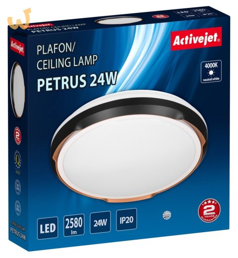 Plafon LED Activejet AJE-PETRUS 24W Plafon LED Activejet AJE-PETRUS 24W