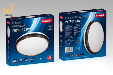 Plafon LED Activejet AJE-PETRUS 24W Plafon LED Activejet AJE-PETRUS 24W