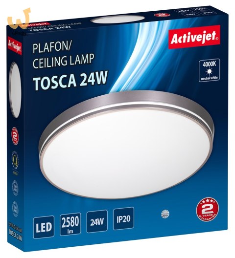 Plafon LED Activejet AJE-TOSCA 24W Plafon LED Activejet AJE-TOSCA 24W
