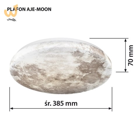 Plafon sufitowy LED Activejet AJE-MOON 24W Plafon sufitowy LED Activejet AJE-MOON 24W