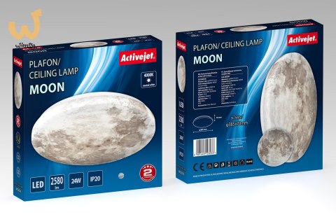 Plafon sufitowy LED Activejet AJE-MOON 24W Plafon sufitowy LED Activejet AJE-MOON 24W