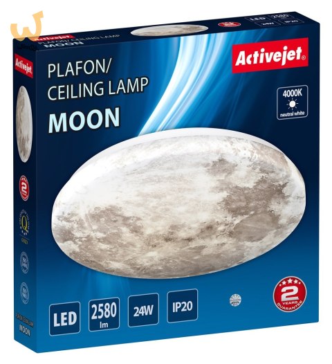 Plafon sufitowy LED Activejet AJE-MOON 24W Plafon sufitowy LED Activejet AJE-MOON 24W