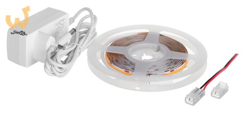Taśma LED COB 3m z zasilaczem barwa zimna IP20 Taśma LED COB 3m z zasilaczem barwa zimna IP20