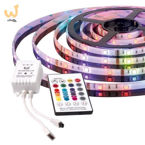Taśma muzyczna LED Activejet AJE-LED Music Stripe (180 lm; RGB - Multikolor; 3m; 7 W; IP65) Taśma muzyczna LED Activejet AJE-LED Music Stripe (180 lm; RGB - Multikolor; 3m; 7 W; IP65)