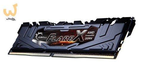 Zestaw pamięci G.SKILL FlareX AMD F4-3200C16D-32GFX (DDR4 DIMM; 2 x 16 GB; 3200 MHz; CL16) Zestaw pamięci G.SKILL FlareX AMD F4-3200C16D-32GFX (DDR4 DIMM; 2 x 16 GB; 3200 MHz; CL16)