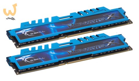 Zestaw pamięci G.SKILL RipjawsX F3-1600C9D-16GXM (DDR3 DIMM; 2 x 8 GB; 1600 MHz; CL9) Zestaw pamięci G.SKILL RipjawsX F3-1600C9D-16GXM (DDR3 DIMM; 2 x 8 GB; 1600 MHz; CL9)