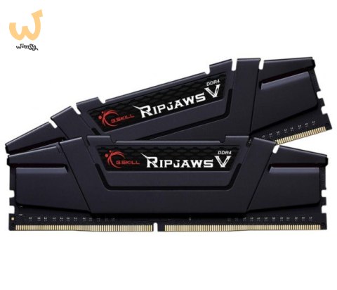 Zestaw pamięci G.SKILL RipjawsV F4-3200C16D-32GVK (DDR4 DIMM; 2 x 16 GB; 3200 MHz; CL16) Zestaw pamięci G.SKILL RipjawsV F4-3200C16D-32GVK (DDR4 DIMM; 2 x 16 GB; 3200 MHz; CL16)