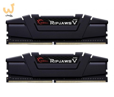 Zestaw pamięci G.SKILL RipjawsV F4-3200C16D-32GVK (DDR4 DIMM; 2 x 16 GB; 3200 MHz; CL16) Zestaw pamięci G.SKILL RipjawsV F4-3200C16D-32GVK (DDR4 DIMM; 2 x 16 GB; 3200 MHz; CL16)
