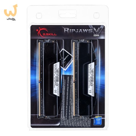 Zestaw pamięci G.SKILL RipjawsV F4-3600C16D-16GVKC (DDR4 DIMM; 2 x 8 GB; 3600 MHz; CL16) Zestaw pamięci G.SKILL RipjawsV F4-3600C16D-16GVKC (DDR4 DIMM; 2 x 8 GB; 3600 MHz; CL16)