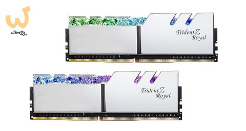 G.SKILL TRIDENTZ ROYAL RGB DDR4 2X32GB 4400MHZ CL19 XMP2 F4-4400C19D-64GTRS G.SKILL TRIDENTZ ROYAL RGB DDR4 2X32GB 4400MHZ CL19 XMP2 F4-4400C19D-64GTRS