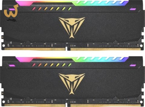 Patriot Viper 4 Steel RGB LED DDR4 2x32GB 3200MHz CL18 XMP2 Patriot Viper 4 Steel RGB LED DDR4 2x32GB 3200MHz CL18 XMP2