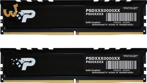 PATRIOT DDR5 2x16GB 5600MHz SIGNATURE PREMIUM KIT PATRIOT DDR5 2x16GB 5600MHz SIGNATURE PREMIUM KIT