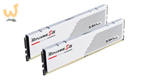 G.SKILL RIPJAWS S5 DDR5 2X16GB 5200MHZ CL40 XMP3 WHITE F5-5200J4040A16GX2-RS5W G.SKILL RIPJAWS S5 DDR5 2X16GB 5200MHZ CL40 XMP3 WHITE F5-5200J4040A16GX2-RS5W