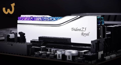 G.SKILL TRIDENT Z5 ROYAL RGB DDR5 2X16GB 6400MHZ CL30 SILVER F5-6400J3039G16GX2-TR5S G.SKILL TRIDENT Z5 ROYAL RGB DDR5 2X16GB 6400MHZ CL30 SILVER F5-6400J3039G16GX2-TR5S