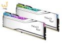 G.SKILL TRIDENT Z5 ROYAL RGB DDR5 2X16GB 6400MHZ CL32 XMP3 SILVER F5-6400J3239G16GX2-TR5S