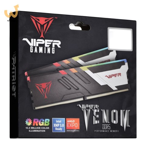 Patriot Viper Venom RGB DDR5 2x16GB 7200MHz CL34 XMP3 Patriot Viper Venom RGB DDR5 2x16GB 7200MHz CL34 XMP3