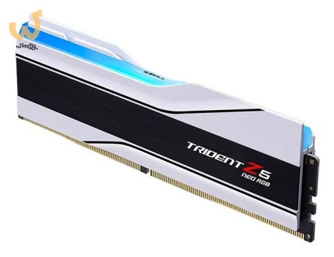 G.SKILL TRIDENT NEO AMD RGB DDR5 2X32GB 6000MHZ CL30-36 EXPO WHITE F5-6000J3036G32GX2-TZ5NRW G.SKILL TRIDENT NEO AMD RGB DDR5 2X32GB 6000MHZ CL30-36 EXPO WHITE F5-6000J3036G32GX2-TZ5NRW