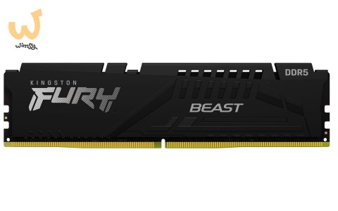 Kingston FURY DDR5 16GB (2x8GB) 5200MHz CL40 Beast Black XMP Kingston FURY DDR5 16GB (2x8GB) 5200MHz CL40 Beast Black XMP