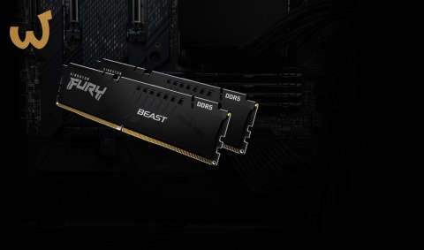 Kingston FURY DDR5 16GB (2x8GB) 5200MHz CL40 Beast Black XMP Kingston FURY DDR5 16GB (2x8GB) 5200MHz CL40 Beast Black XMP