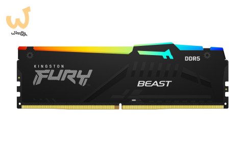 Kingston FURY DDR5 32GB (2x16GB) 5200MHz CL36 Beast Black RGB EXPO Kingston FURY DDR5 32GB (2x16GB) 5200MHz CL36 Beast Black RGB EXPO