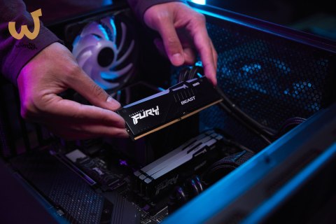 Kingston FURY DDR5 32GB (2x16GB) 5200MHz CL36 Beast Black RGB EXPO Kingston FURY DDR5 32GB (2x16GB) 5200MHz CL36 Beast Black RGB EXPO