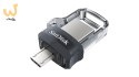 Pendrive SanDisk Ultra Dual Drive M3.0 SDDD3-032G-G46 (32GB; microUSB, USB 3.0; kolor szary)