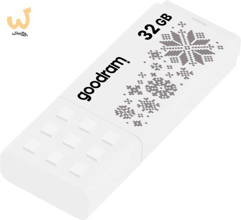 GOODRAM FLASHDRIVE 32GB UME2-WINTER WHITE USB 2.0 GOODRAM FLASHDRIVE 32GB UME2-WINTER WHITE USB 2.0