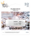GOODRAM FLASHDRIVE 32GB UME2-WINTER WHITE USB 2.0