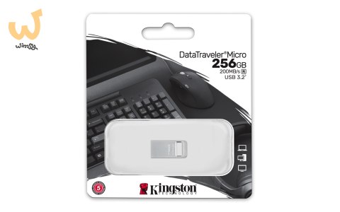 KINGSTON FLASH 256GB DATATRAVELER USB 3.2 Gen 1 200MB/s KINGSTON FLASH 256GB DATATRAVELER USB 3.2 Gen 1 200MB/s