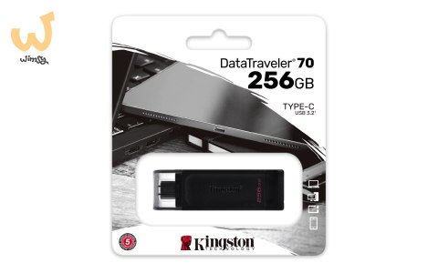 KINGSTON FLASH 256GB DataTraveler 70 USB-C KINGSTON FLASH 256GB DataTraveler 70 USB-C