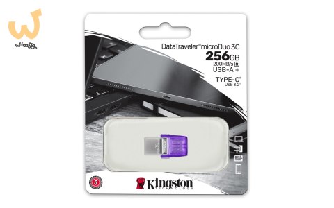 KINGSTON FLASH 256GB USB3.2 DataTraveler microDuo3C KINGSTON FLASH 256GB USB3.2 DataTraveler microDuo3C