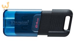 KINGSTON FLASH 64GB DataTraveler 80 M 200MB/s USB-C 3.2 Gen 1