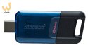 KINGSTON FLASH 64GB DataTraveler 80 M 200MB/s USB-C 3.2 Gen 1