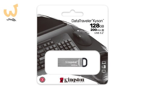 KINGSTON FLASH Kyson 128GB USB3.2 r gen 1 KINGSTON FLASH Kyson 128GB USB3.2 r gen 1