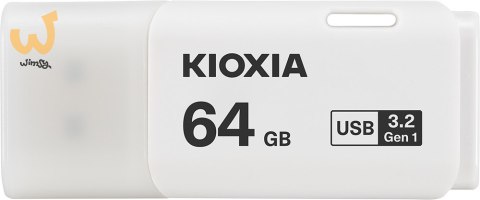 KIOXIA FlashDrive U301 Hayabusa 64GB White KIOXIA FlashDrive U301 Hayabusa 64GB White