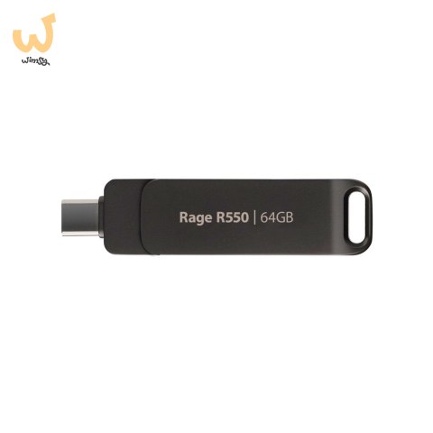 Patriot Rage R550 64GB Dual USB A+C, Alu, 100MBs Patriot Rage R550 64GB Dual USB A+C, Alu, 100MBs