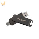 Patriot Rage R550 64GB Dual USB A+C, Alu, 100MBs