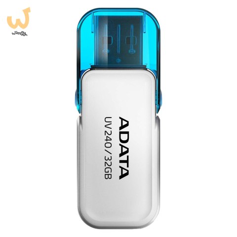 Pendrive ADATA AUV240-32G-RWH (32GB; USB 2.0; kolor biały)