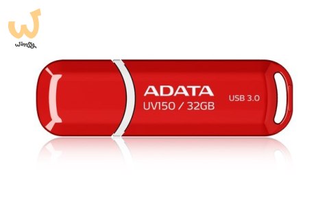 Pendrive ADATA UV150 AUV150-32G-RRD (32GB; USB 3.0; kolor czerwony) Pendrive ADATA UV150 AUV150-32G-RRD (32GB; USB 3.0; kolor czerwony)