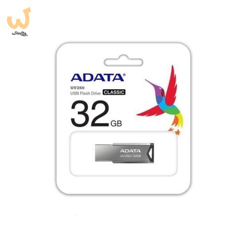 Pendrive ADATA UV250 AUV250-32G-RBK (32GB; USB 2.0; kolor srebrny) Pendrive ADATA UV250 AUV250-32G-RBK (32GB; USB 2.0; kolor srebrny)