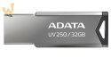 Pendrive ADATA UV250 AUV250-32G-RBK (32GB; USB 2.0; kolor srebrny)