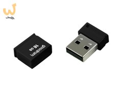 Pendrive GoodRam Piccolo UPI2-0160K0R11 (16GB; USB 2.0; kolor czarny)