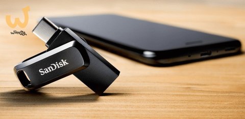 Pendrive SanDisk Ultra Dual GO SDDDC3-032G-G46 (32GB; USB 3.0, USB-C; kolor czarny) Pendrive SanDisk Ultra Dual GO SDDDC3-032G-G46 (32GB; USB 3.0, USB-C; kolor czarny)