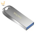 Pendrive SanDisk Ultra Lux SDCZ74-128G-G46 (128GB; USB 3.0; kolor srebrny)